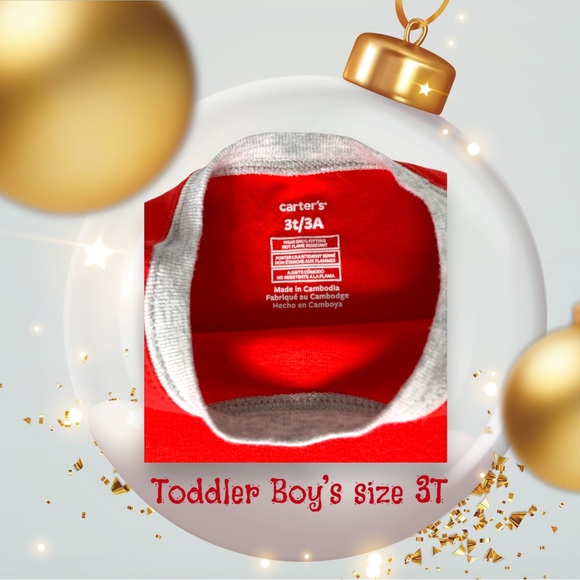 🦖Toddler’s 2-Pc Dinosaur Christmas Pajamas, Toddler Size 3T 🦖🎁 - Picture 6 of 7